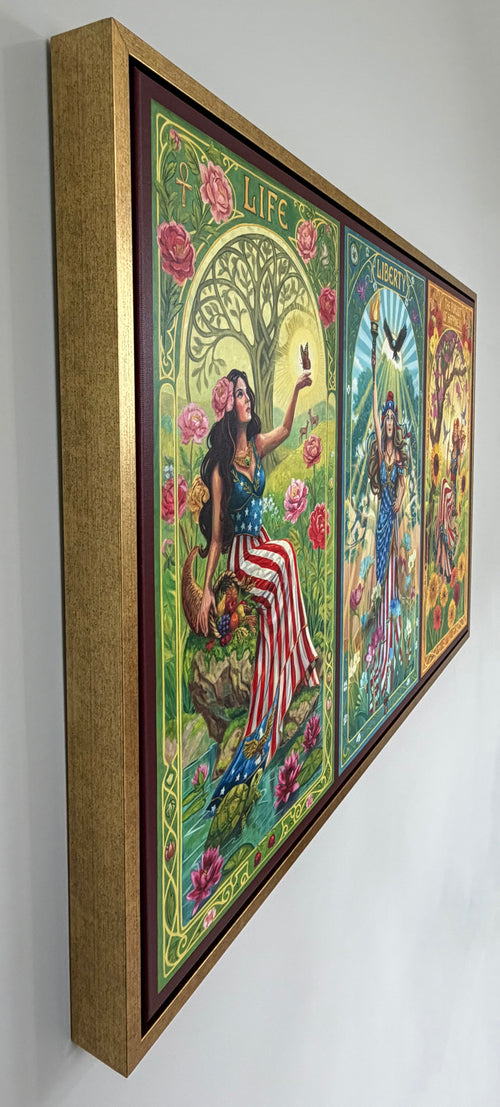 The Unalienable Rights - framed prints