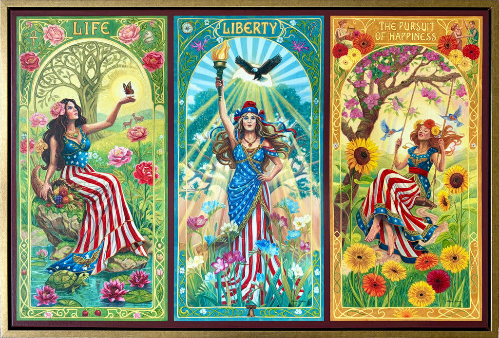 The Unalienable Rights - framed prints
